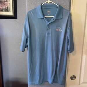 Ashworth Sky Blue Polo with Logo